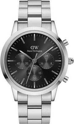 Годинник Daniel Wellington Iconic Chronograph Link Onyx S DW00100645 375794 фото