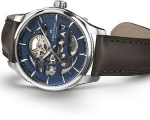 Часы Hamilton Jazzmaster Skeleton Auto H42535541 580606 фото