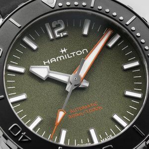 Годинник Hamilton Khaki Navy Frogman Auto H77455360 580552 фото