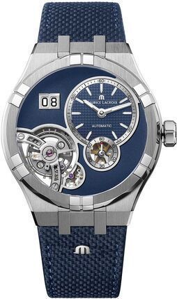 Часы Maurice Lacroix Aikon Master Grand Date AI6118-SS00E-430-C + ремешок 431022 фото