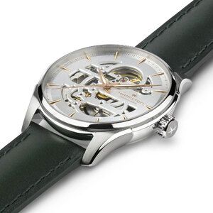 Годинник Hamilton Jazzmaster Skeleton Auto H42535810 580607 фото