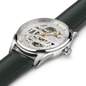 Часы Hamilton Jazzmaster Skeleton Auto H42535810 580607 фото