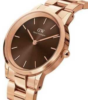 Часы Daniel Wellington Iconic Link Amber DW00100462 375727 фото