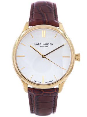 Годинник Lars Larsen WH120GB/REDCROCO 2429 фото