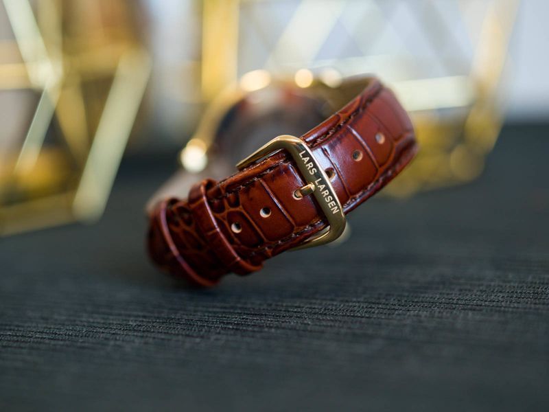 Годинник Lars Larsen WH120GB/REDCROCO 2429 фото