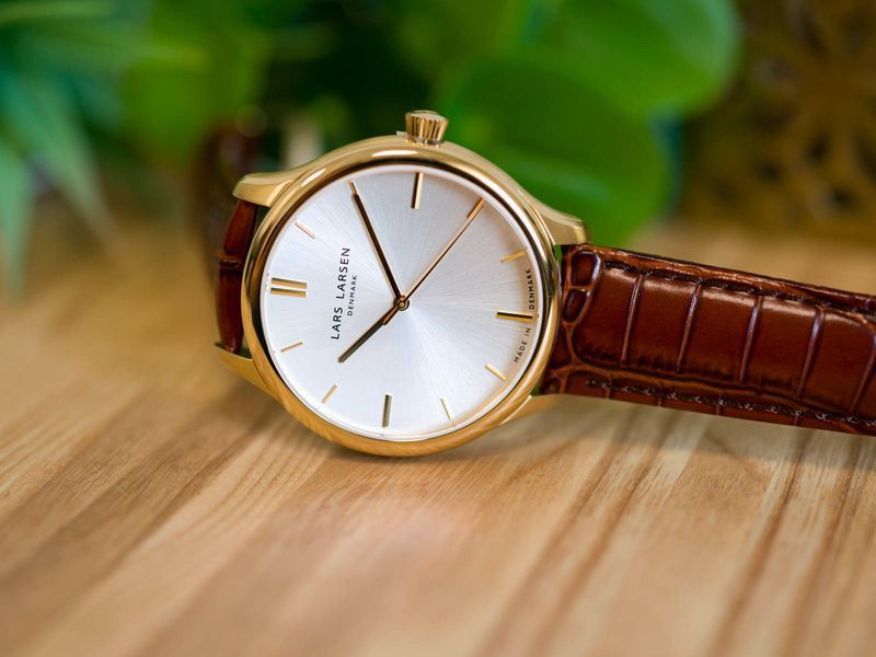 Годинник Lars Larsen WH120GB/REDCROCO 2429 фото