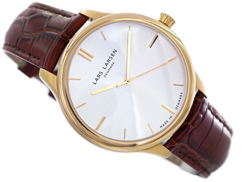 Годинник Lars Larsen WH120GB/REDCROCO 2429 фото