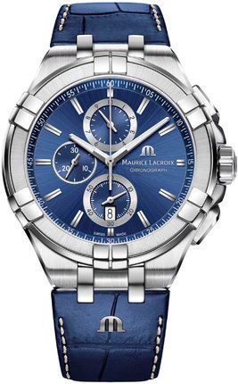 Годинник Maurice Lacroix Aikon Quartz Chronograph AI1018-SS001-430-1 430737 фото