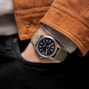 Годинник Hamilton Khaki Field Titanium Auto H70205830 580542 фото