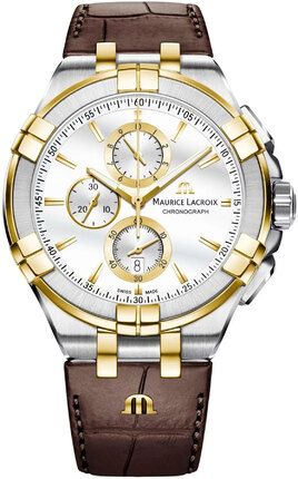 Часы Maurice Lacroix Aikon Chronograph 44mm AI1018-PVY11-132-1 430742 фото