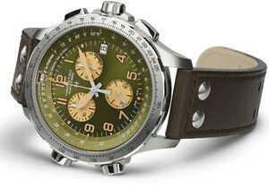 Годинник Hamilton Khaki Aviation X-Wind GMT Chrono Quartz H77932560 580527 фото