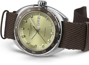 Годинник Hamilton American Classic Pan Europ Day Date Auto H35445860 + ремінець 580556 фото