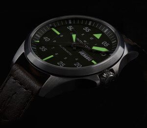 Годинник Hamilton Khaki Aviation Pilot Day Date Auto H64635560 580611 фото