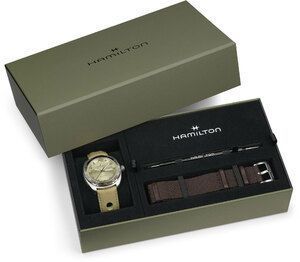 Годинник Hamilton American Classic Pan Europ Day Date Auto H35445860 + ремінець 580556 фото