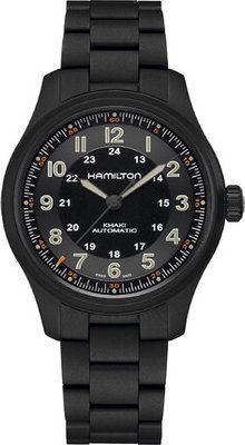 Годинник Hamilton Khaki Field Titanium Auto H70665130 580588 фото