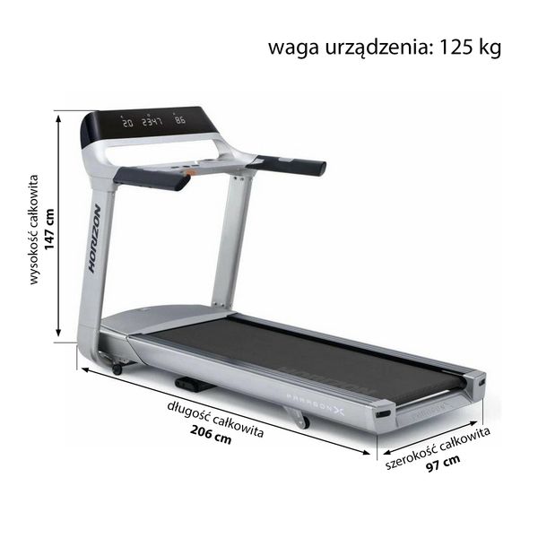 Бігова доріжка Horizon Fitness Paragon X 4587 фото