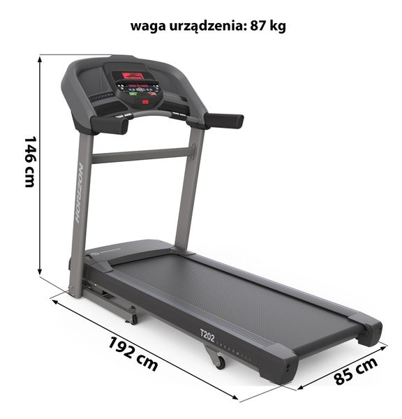 Бігова доріжка Horizon Fitness T202 4588 фото