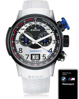 Годинник Edox Chronorally Limited Edition 38001 TINNBU BN + ремінець 310807 фото