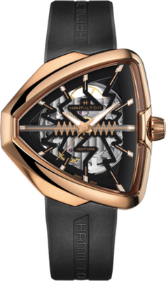 Годинник Hamilton Ventura Elvis80 Skeleton Auto H24525331 580466 фото
