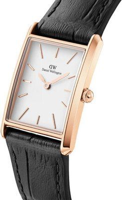 Годинник Daniel Wellington Bound Black Crocodile Rose Gold DW00100693 375836 фото