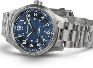 Годинник Hamilton Khaki Field Titanium Auto H70545140 580591 фото