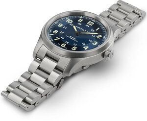 Годинник Hamilton Khaki Field Titanium Auto H70545140 580591 фото
