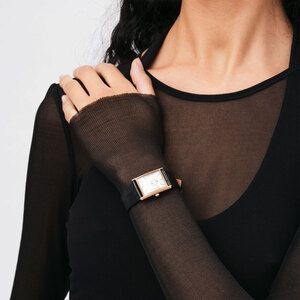 Годинник Daniel Wellington Bound Black Crocodile Rose Gold DW00100693 375836 фото