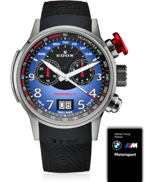 Годинник Edox Chronorally Limited Edition 38001 TINR BUDN + ремінець 310809 фото
